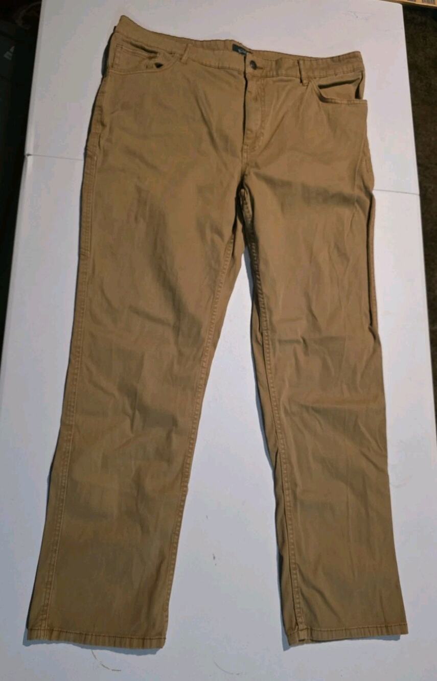 Woolrich Pants Mens 36x32 Brown Straight Outdoor Casual